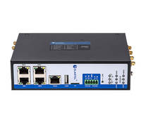 Router Industrial 5G con Doble SIM y Ethernet Gigabit, Compatible con WiFi 6, Procesador de Doble Núcleo ARM, 512 MB de DDR3, 4 GB de EMMC, Puertos Seriales para Fábricas Inteligentes