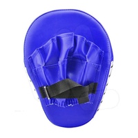 Pads de frappe en cuir PU faits main de qualité supérieure pour l'entraînement de kickboxing et de Muay Thai - Protection durable et haute performance