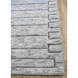 Tapis en laine noués à la main Zuri AKWL-1123, style bohème abstrait rayé, rectangulaire, pour couloir, pour la maison, pour le salon - Product Image 4