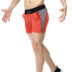 Short de gymnastique d'été léger pour hommes, vêtements de fitness en coton de haute qualité avec fermeture à la taille élastique, style décontracté à prix économique - Product Image 5