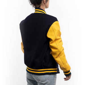 Chaqueta universitaria de alta calidad para mujer, elegante chaqueta de equipo de punto de algodón para eventos deportivos universitarios, transpirable, adecuado para otoño - Product Image 5