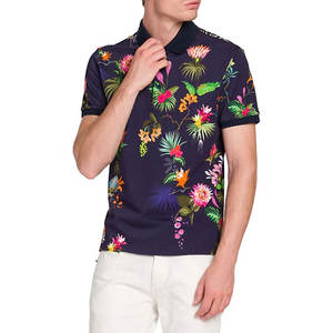 Conception libre Performance Sublimation Sports Doux Évacuation de l'humidité Dry Fit Golf T Shirt Men' Polo Shirts - Product Image 2