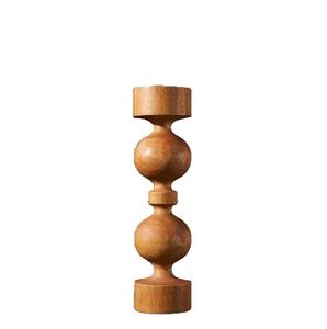 Candelabro de madera con acabado natural para ocasión navideña, candelabro de madera de diseño único para uso doméstico en Hotel, candelabro - Product Image 6