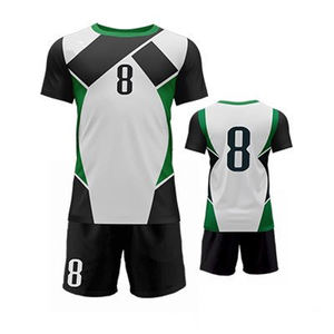 Vente en gros d'uniformes de volley-ball personnalisés nouveau design pour hommes ensembles de compétition imprimés en spandex - Product Image 5