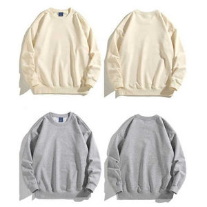 Sudadera de Pana Gruesa para Mujer, Cuello Redondo, Estilo Holgado, 400 GSM, Bordada - Product Image 5