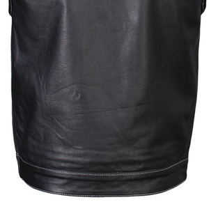 GUANTES City Nuevo precio al por mayor de calidad superior Super Rider Chaleco de cuero Chaleco de motocicleta Chaleco de cuero de motorista transpirable para hombres - Product Image 6