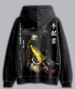 Sweat à capuche Technique Streetwear Vintage personnalisable, coupe oversize, effet délavé, en molleton pour homme, sweat-shirt thermique en coton pour l'hiver, effet bouffant - Product Image 3