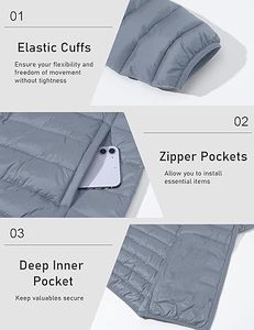 2025 Fashion Warm <b>Waterproof</b> <b>Lightweight</b> Insulated Winter Outerwear Bulk Wholesale <b>Jackets</b> - Product Image 5