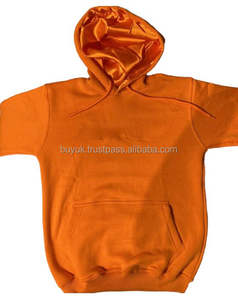 เสื้อฮู้ดผ้าฝ้าย100% สำหรับผู้ชาย,เสื้อแบบสวมศีรษะมีฮู้ดแขนยาวผ้าซาตินผ้าไหม - Product Image 1