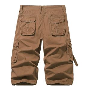 Haute qualité hommes mode Cargo Shorts plaine décontracté multi poches respirant séchage rapide Street Wear Cargo Shorts pour hommes - Product Image 5