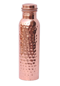 Botella de Agua Deportiva de Cobre Puro de 750 ml, Botella de Metal para Beber Directo con Logotipo Personalizable, Acabado Mate, Venta Directa - Product Image 6