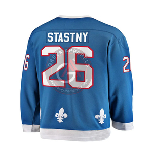 Maillot de hockey sur glace de qualité supérieure maillot de hockey sur glace de couleur différente maillot de hockey sur glace professionnel avec logo personnalisé - Product Image 3