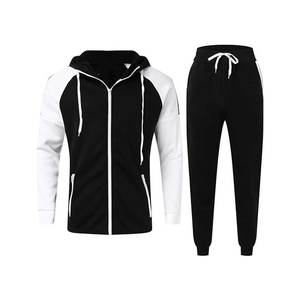 Biểu Tượng Tùy Chỉnh Nhãn Hiệu Riêng Thiết Kế Của Riêng Bạn Phản Quang Tracksuit Polyester Side Sọc Mỏng Phù Hợp Với Dây Kéo Mồ Hôi Theo Dõi Phù Hợp Với Cho Nam Giới - Product Image 1