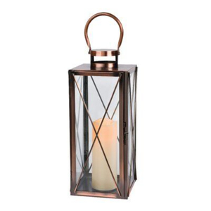 Lanterne à bougie suspendue en métal blanc et en verre de la plus haute qualité pour la décoration de la maison et les centres de table de mariage, lanterne à bas prix - Product Image 4