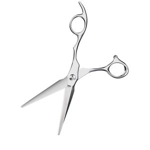 Tijeras de corte de pelo de peluquero de grado quirúrgico pulido de espejo de 5,5 pulgadas con tornillo de lujo VG10 tijera de salón con mango de acero - Product Image 3