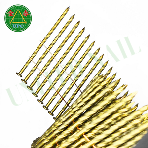 4500 pièces de clous en spirale de 2-1/2 pouces, tige lisse/à vis, avec revêtement jaune et taille personnalisée pour cloueuse pneumatique en spirale, en provenance du Vietnam - Product Image 4