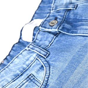 กางเกงยีนส์ทรงขากว้างทรงตรงขนาดใหญ่สำหรับผู้ชายกางเกงยีนส์ทรงหลวมลายตามสั่งสำหรับฤดูหนาว - Product Image 6