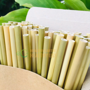 Venta al por mayor de pajitas de hierba natural, pajitas desechables ecológicas, uso para agua potable, café, buen precio - Product Image 3