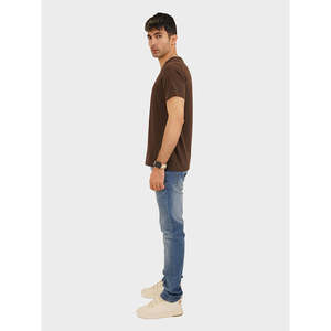 Craig 100% Cotton Crew Neck Slim Fit T-Shirt 300g Jersey with Compressed Feature 220g Cotton/<b>Bamboo</b> Fiber Silk <b>Screen</b> Printing - Product Image 2