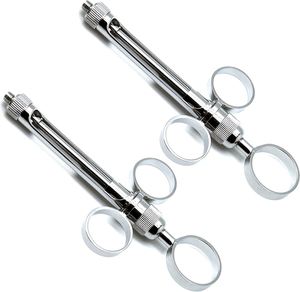 Seringues d'anesthésie dentaire en acier inoxydable à 3 anneaux de qualité supérieure, seringues à cartouche dentaire de haute qualité, instruments chirurgicaux de classe I - Product Image 1