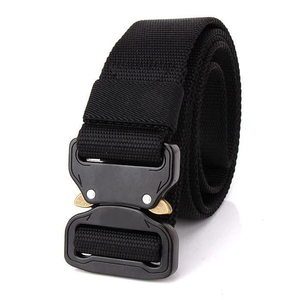 Ceintures tactiques en nylon durable pour la sécurité Ceinture de taille tactique Ceinture tactique extérieure noire extérieure - Product Image 4
