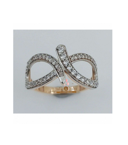 แหวนเพชรผู้หญิง ทอง 18k เครื่องประดับหรูหรา โดดเด่นด้วยงานฝีมือประณีตและความงามของเพชรที่เปล่งประกาย สำหรับโอกาสพิเศษ - Product Image 4