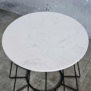 Table basse ronde avec plateau en céramique et structure en fer, catégorie de produits manteaux pour femmes TT68238 - Product Image 5