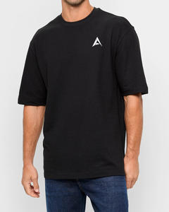 T-shirt confortable en coton doux 100% surdimensionné pour hommes avec logo personnalisé et broderie commandes en gros disponibles - Product Image 6