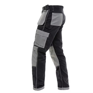 Pantalons de travail réfléchissants pour hommes, vêtements de travail haute visibilité Hbc, pantalon multi-poches imprimé avec logo personnalisé, pantalon de travail de sécurité, vente en gros - Product Image 4