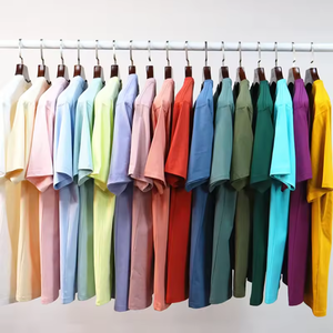 เสื้อยืดผ้าฝ้าย240 GSM ขนาดใหญ่พิเศษสำหรับผู้ชายเสื้อผ้าแนวสตรีทไหล่ตก100% เสื้อยืดว่างเปล่าโลโก้ออกแบบได้ตามต้องการ - Product Image 2