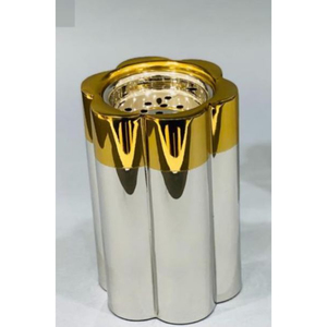 Organizador de fragancias para el hogar, soporte Bakhoor, elegante quemador de incienso de Metal dorado, difusor de aromaterapia para temporada de otoño religiosa - Product Image 2