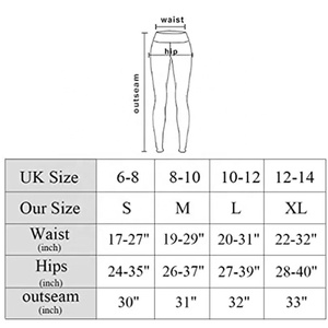 เลกกิ้งผ้ายืดเอวสูงสำหรับผู้หญิงกางเกงเล่นฟิตเนสเลกกิ้งเล่นโยคะแบบเสียสูง - Product Image 6