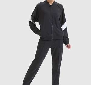 Survêtement personnalisé pour femmes Survêtement Joggers pour femmes Survêtement uni Ensemble pantalon de survêtement et sweat à capuche - Product Image 2