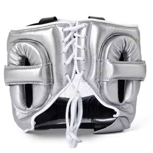 ชุดป้องกันศีรษะสำหรับฝึกป้องกันใบหน้า MMA ป้องกันศีรษะแบบประหยัด - Product Image 4