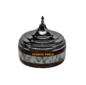 Olla Caliente de Metal con Acabado Rojo, Tamaño Personalizado, Cazuela de Diseño Hecha a Mano, Recién Llegado, Calentador de Comida Decorativo de Metal - Product Image 6