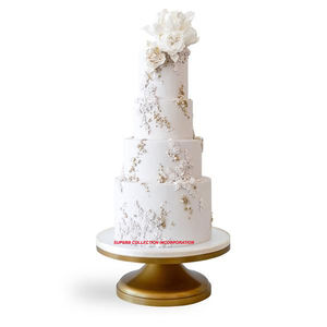 White Metal Wedding Party <b>Cake</b> <b>Stand</b> Hot <b>Sale</b> Wholesale From India - Product Image 6