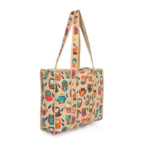 Custom <b>Large</b> Cotton Beach Tote Reusable Washable Letter Natural Thick Fabric Gentle Woman Poly Cotton <b>Canvas</b> Wedding Tote <b>Bag</b> - Product Image 4