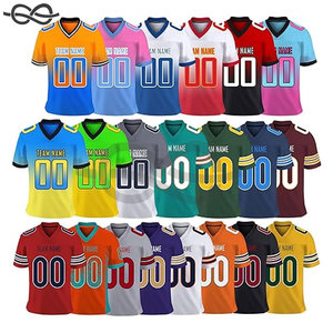 Nuevo uniforme bordado para todos los equipos, camisetas de fútbol americano, camisetas de equipos deportivos personalizables, logotipos bordados - Product Image 5