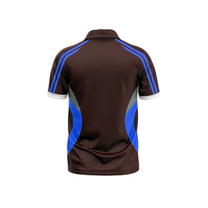 Camiseta de Rugby Unisex de Manga Corta, Transpirable, para Deportes de Alto Rendimiento, con Logotipo Personalizado para Equipos, Venta al por Mayor, 100% Poliéster - Product Image 2