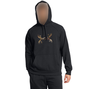 Sweat-shirts à capuche d'hiver pour hommes, de haute qualité, en molleton épais, coupe classique, avec logo imprimé personnalisé et poches - Product Image 3