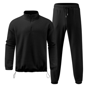 Survêtement de sport pour homme, nouveau style, survêtement de sport en coton/polyester, haute qualité, survêtement de sport élastique tendance - Product Image 1