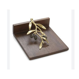 Porte-serviettes en métal de vente chaude de couleur argentée support de papier de soie pour la table de dîner d'hôtel - Product Image 6