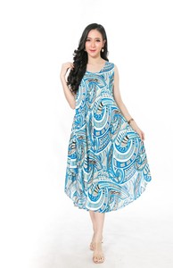 Vestido informal de verano sin mangas para mujer, ropa de estilo bohemio para playa, 2022 - Product Image 5