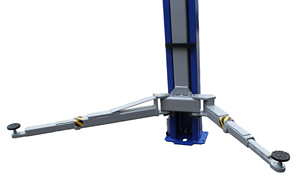 Elevador automotriz Legacy Automotive Lifts LL11KCF-BX de dos postes con simetría dual, el mejor elevador de dos postes para camiones y automóviles. - Product Image 5