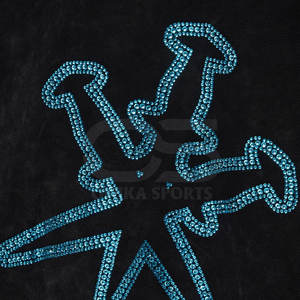 Stylish Cotton Blended <b>Rhinestone</b> <b>Hoodie</b> for Men Featuring Reflective Stone Embellishment and Relaxed Hood Fit - Product Image 5