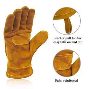 Gants de sécurité en cuir Kelver d'hiver en gros pour conducteurs et usage extérieur décontracté, compatibles écran tactile, respirants, écologiques, haute qualité - Product Image 3