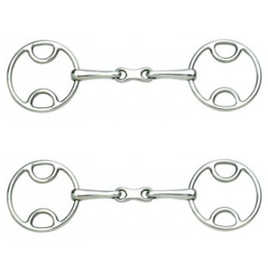 Anillo de sujeción bucal tipo gag francés |   Bocado de Acero Inoxidable para Caballo, para Entrenamiento, Equitación y Control de Caballos - Product Image 6