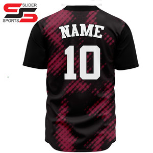 Ensemble d'uniformes de baseball personnalisés en gros pour adultes unisexes - 100% polyester anti-UV, séchage rapide, évacuation de l'humidité, respirant - Product Image 2