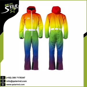 Ropa de esquí gruesa a prueba de viento de invierno Traje de escalada impermeable masculino de alta calidad - Product Image 2