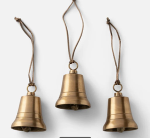 Juego de 3 campanas colgantes de árbol de Navidad de Metal bordadas hechas a mano Color personalizado decoración del hogar de alta calidad - Product Image 5